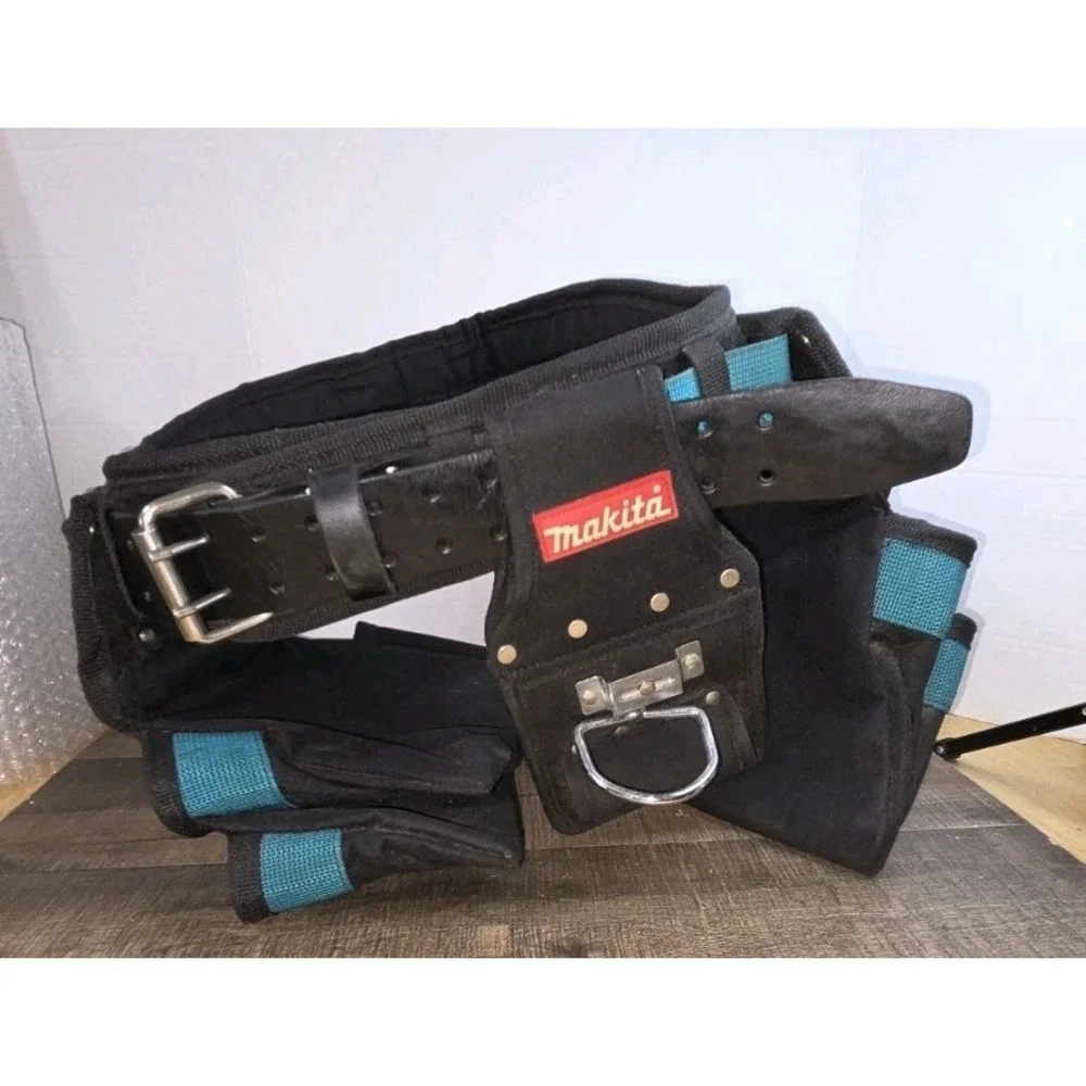 Makita Heavy Duty Tool Belt With Back Supporting Belt Good Working Condition